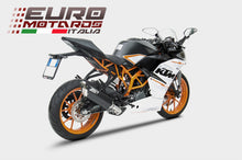 Load image into Gallery viewer, KTM RC 390 Zard Exhaust Slipon Silencer Black Aluminum Homologated only 1.7kg