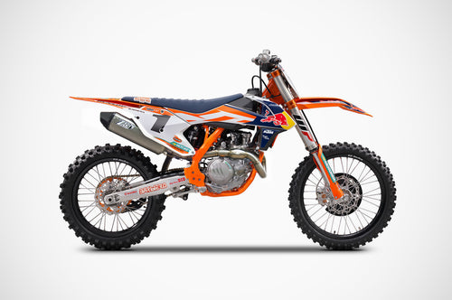 KTM 450 SX-F Zard Exhaust Full System Silencer Racing New