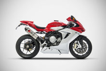 Load image into Gallery viewer, MV Agusta F3 675 800 2013-16 Zard Exhaust Full Titanium System Silencer + Carbon