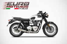 Load image into Gallery viewer, Triumph Bonneville T120 16-19 Zard Exhaust Full System Silencers +Conversion Kit