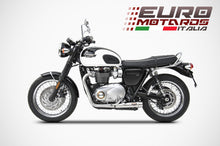 Load image into Gallery viewer, Triumph Bonneville T120 16-19 Zard Exhaust Full System Silencers +Conversion Kit