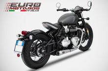 Load image into Gallery viewer, Triumph Bobber 2017-2019 Zard Exhaust Racing SlipOn Dual Silencers New Mufflers