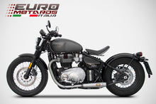 Load image into Gallery viewer, Triumph Bobber 2017-2019 Zard Exhaust Racing SlipOn Dual Silencers New Mufflers