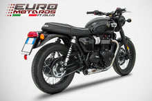 Load image into Gallery viewer, Triumph Bonneville T100 2017-2019 Zard Exhaust Full System Dual Silencers