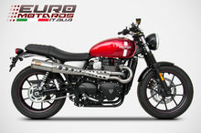 Load image into Gallery viewer, Triumph Street Twin 2016-19 Zard Exhaust Full System High Mount Silencer -7.3Kg