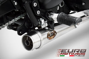 Triumph Bonneville Air Cooled Zard Exhaust Full System Dual Silencers Inox New