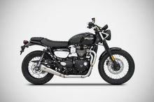 Load image into Gallery viewer, Triumph Street Scrambler Zard Exhaust Full System MK5 Low Silencer -5.8Kg New