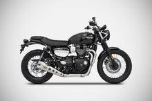 Load image into Gallery viewer, Triumph Street Scrambler Zard Exhaust Full System Low Silencer Special Ed -4.8Kg