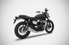 Load image into Gallery viewer, Triumph Street Scrambler Zard Exhaust Full System Low Silencer Special Ed -4.8Kg