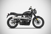Load image into Gallery viewer, Triumph Street Scrambler Zard Exhaust Full System Silencer Short -5.1Kg