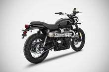 Load image into Gallery viewer, Triumph Street Scrambler Zard Exhaust Full System Conical Silencer -5.4Kg