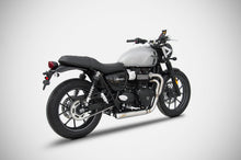Load image into Gallery viewer, Triumph Street Twin Zard Exhaust Full System Cross 2in1 - only 3.1Kg New