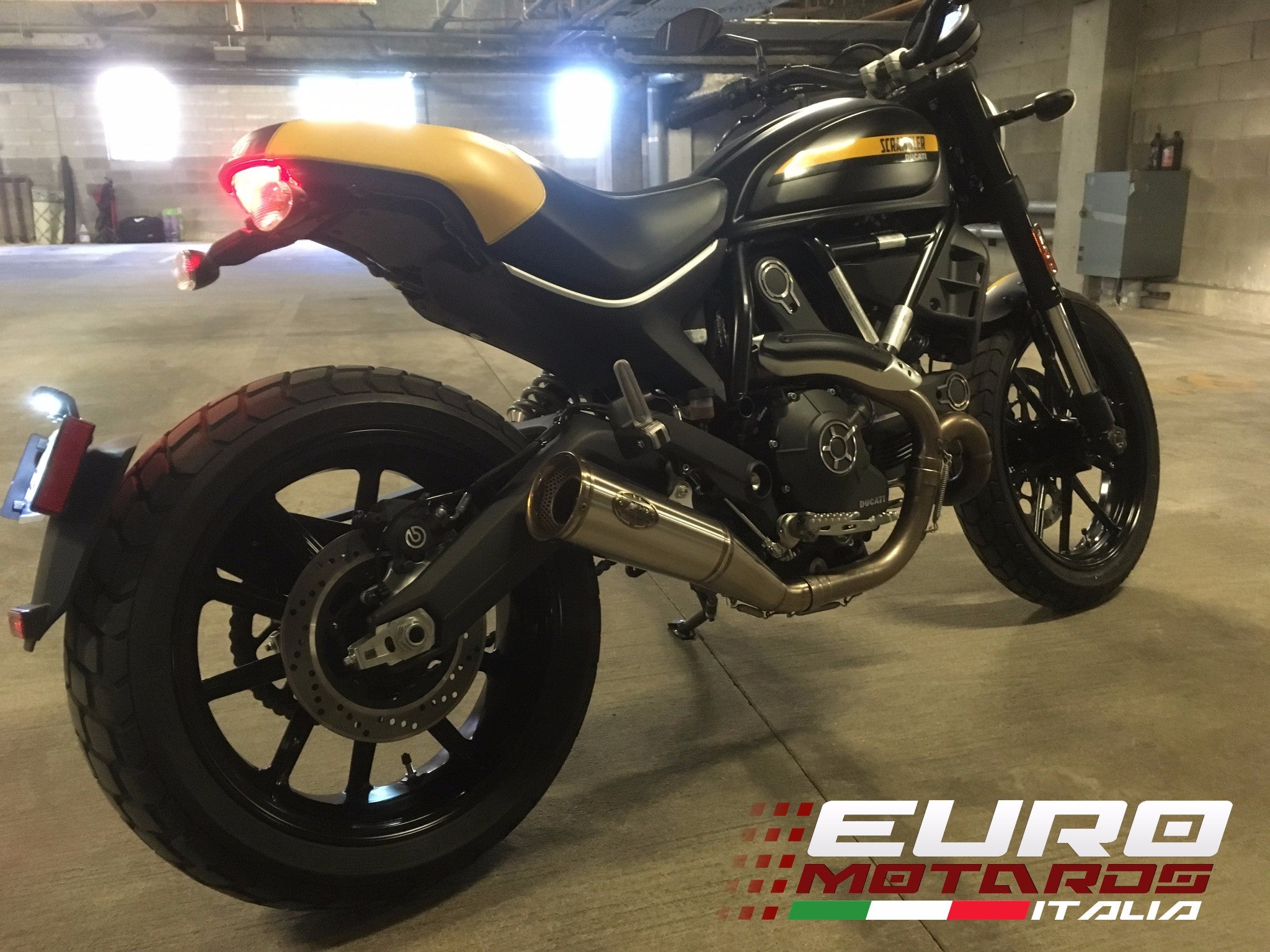 Ducati Scrambler Zard Exhaust Special Edition ZUMA Low Slipon Silencer 3.5Kg