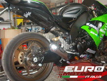 Load image into Gallery viewer, MassMoto Exhaust Slip-On Single Silencer Tromb Titan Curve Kawasaki ZX10R 06-07
