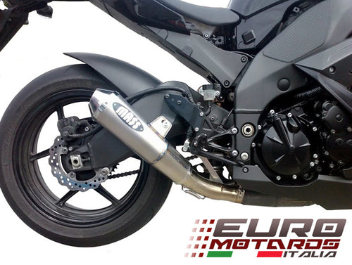 MassMoto Exhaust Slip-On Silencer Tromb Titanium Curve Kawasaki ZX10R 2008-2009