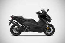 Load image into Gallery viewer, Yamaha T-Max 2017-2018 Zard Exhaust Full System Conical Silencer with Carbon Cap